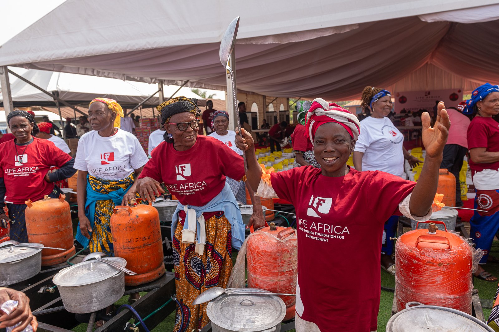 LIFE Africa beneficiary - woman entrepreneur